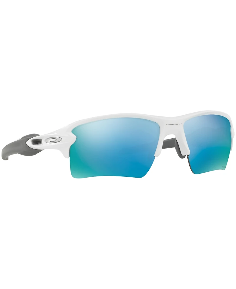 Oakley Polarized Xl Prizm Sunglasses, OO9188 Flak 2.0 Mirrored