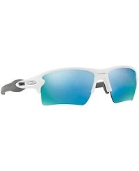 Oakley Polarized Xl Prizm Sunglasses, OO9188 Flak 2.0 Mirrored
