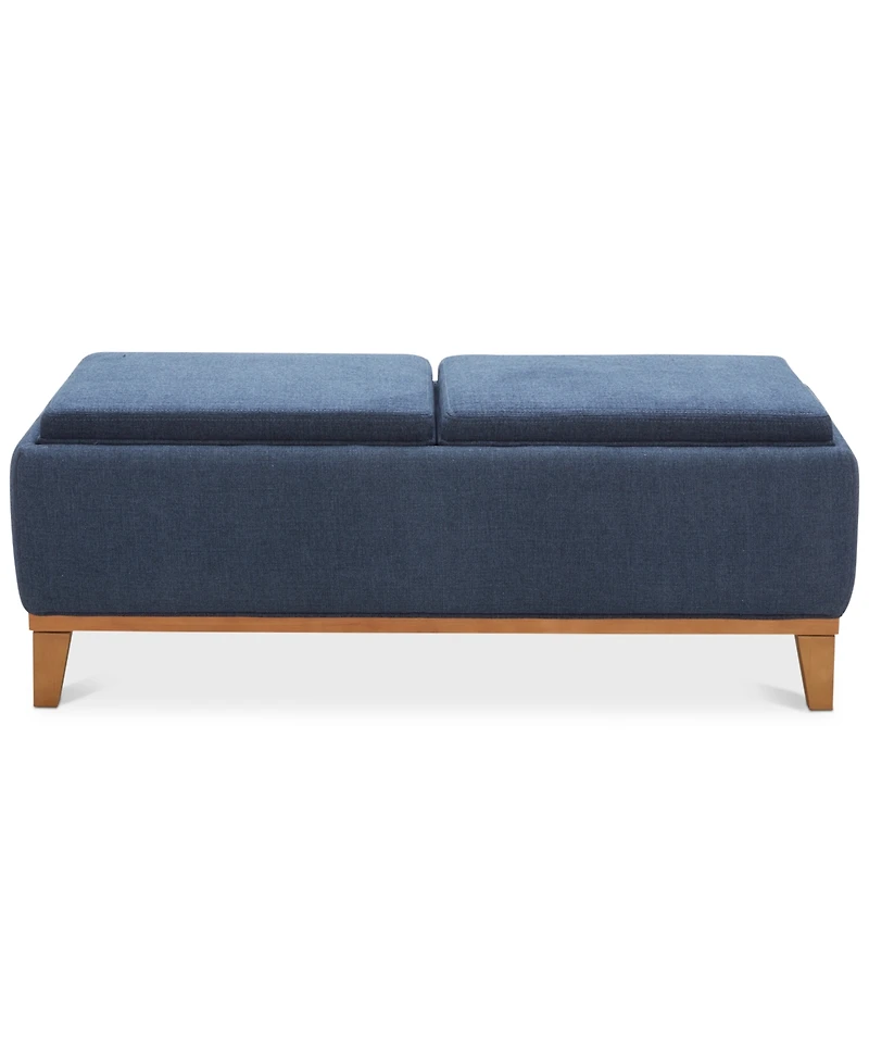 Jollene Fabric Storage Cocktail Ottoman, Created for Macy's