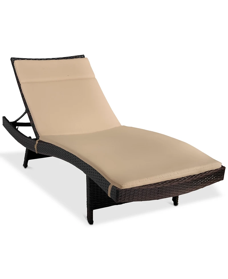Justin Outdoor Chaise Lounge