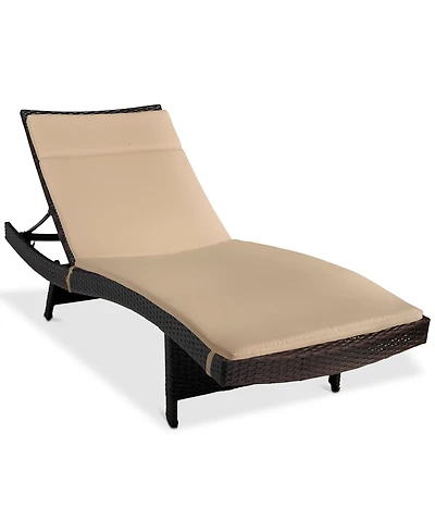 Justin Outdoor Chaise Lounge