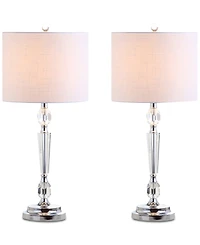 Jonathan Y Set of 2 Victoria Table Lamps