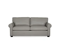 Orid 77" Full Roll Arm Leather Sleeper, Created for Macy's