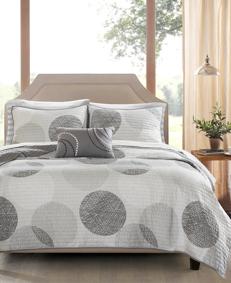 Madison Park Essentials Knowles 8-Pc. Quilt Set