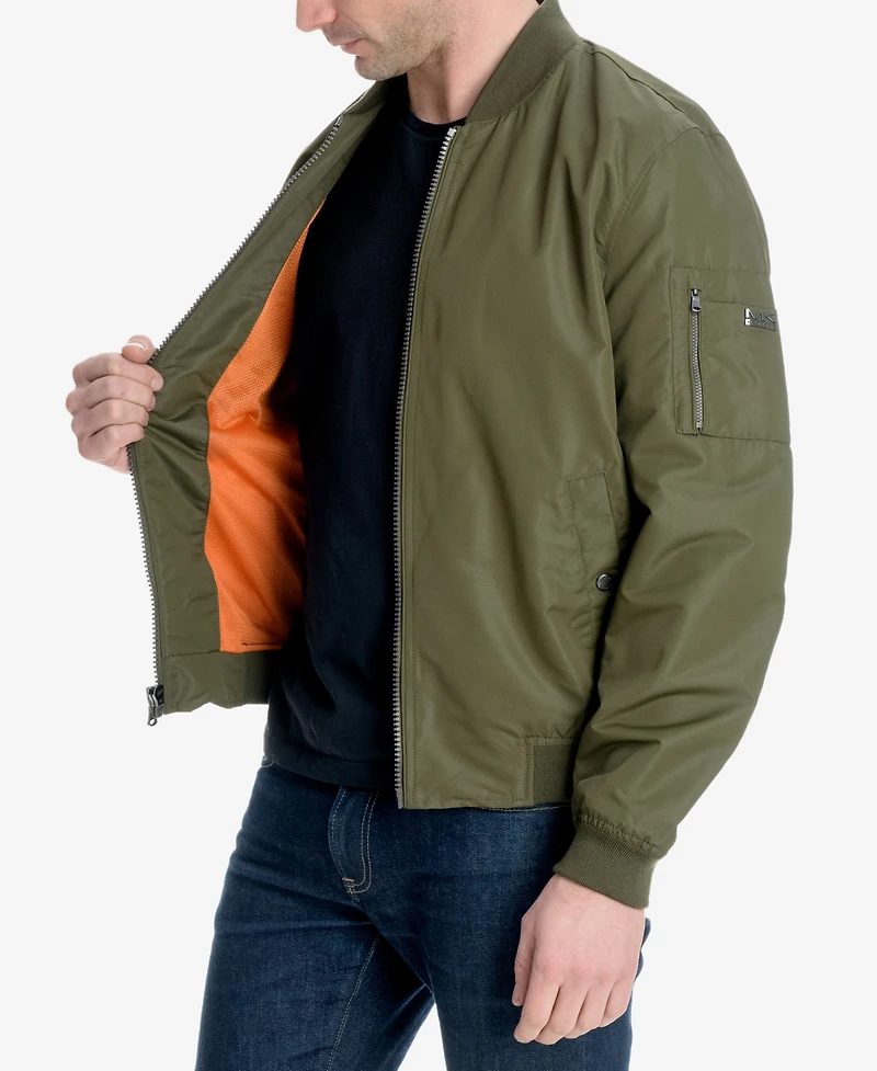Michael Kors Men's Bomber Jacket, Created for Macy's