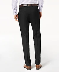 Kenneth Cole Reaction Men's Modern-Fit Micro-Check Dress Pants