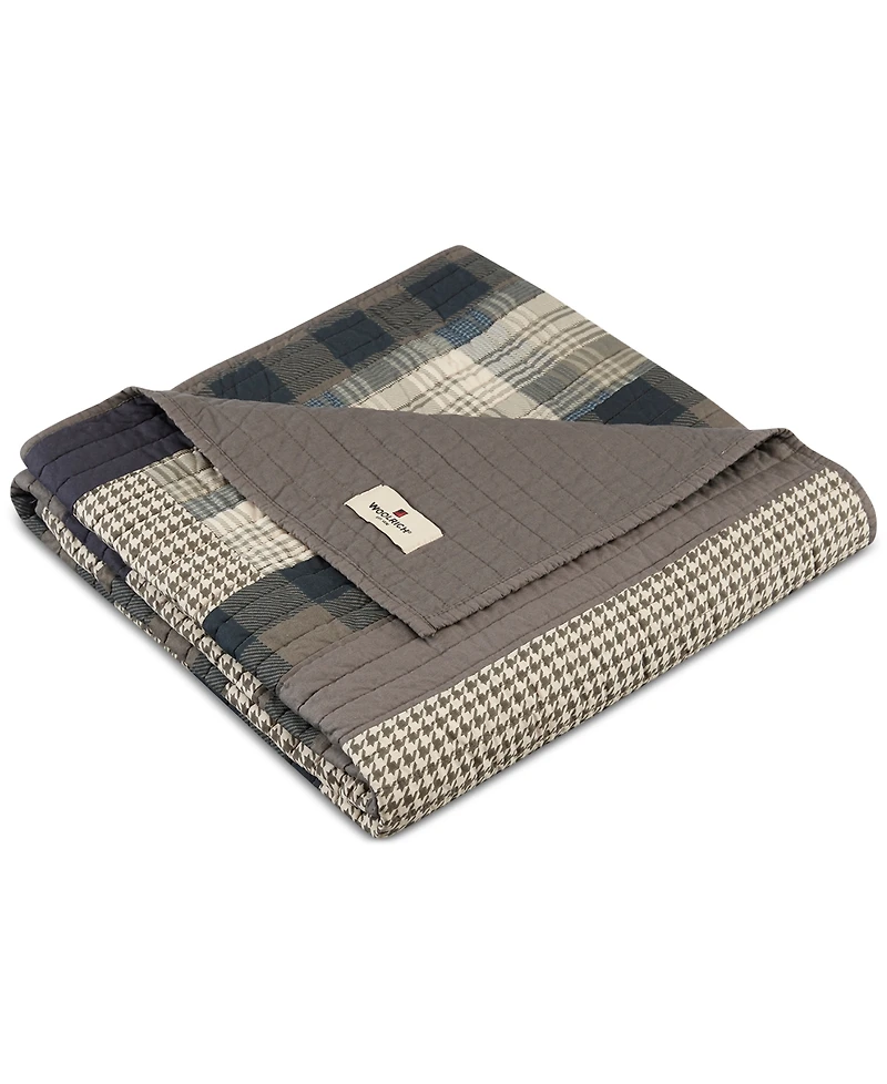 Woolrich Patchwork Quilted Throw, 50" x 70"
