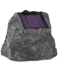Innovative Technology 2-Pk. Solar Bluetooth Outdoor Rock Speakers