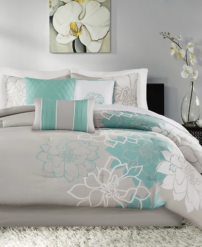 Madison Park Lola 7-Pc. Comforter Set, California King