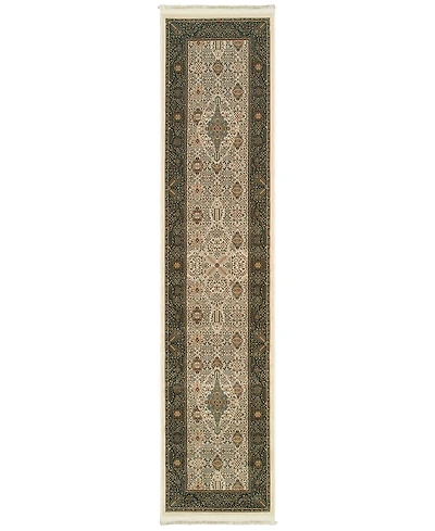 Oriental Weavers Masterpiece Tabriz Ivory 2'3" x 10' Runner
