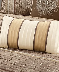 Madison Park Bellagio 6-Pc. Quilt Set, Full/Queen