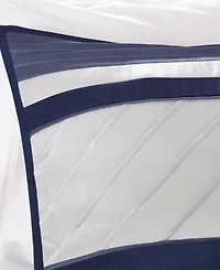 Madison Park Blaire Faux-Silk 7-Pc. Comforter Set