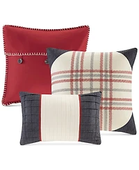 Madison Park Ridge Herringbone 6-Pc. Quilt Set, Full/Queen