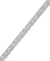 Diamond Tennis Bracelet (1/4 ct. t.w.) in Sterling Silver