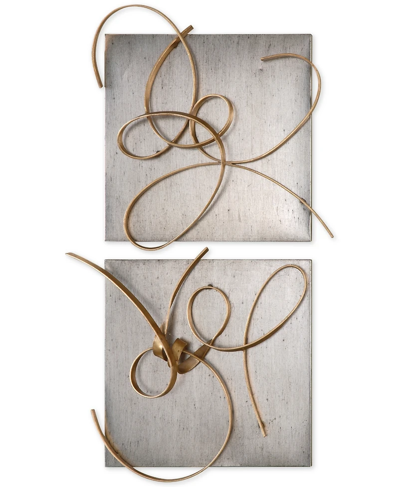 Uttermost Harmony 2-Pc. Metal Wall Art Set