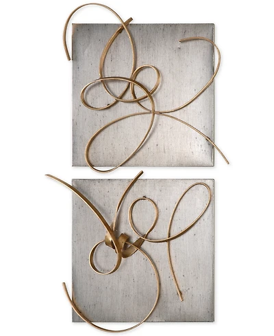 Uttermost Harmony 2-Pc. Metal Wall Art Set