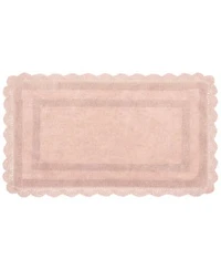 Laura Ashley Crochet Reversible Cotton Bath Rugs