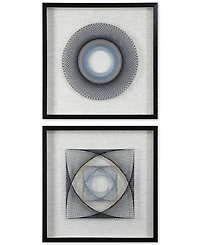 Uttermost 2-Pc. String Duet Geometric Wall Art Set