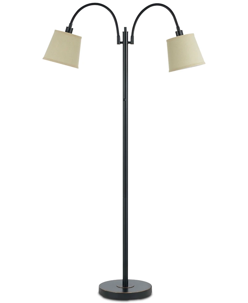 Cal Lighting Gail Gooseneck Metal Floor Lamp
