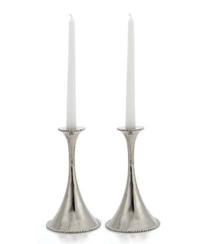 Michael Aram Set of 2 Molten Candlestick Holders
