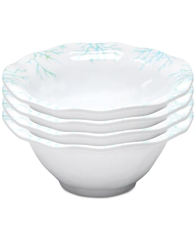 Q Squared Captiva 4-Pc. Melamine 6.5" Cereal Bowl Set