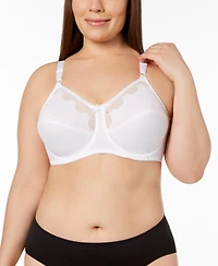 Bali Flower 2-Ply Full Coverage Underwire Bra 180
