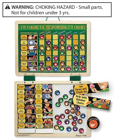 Melissa and Doug Kids Toys, Kids Responsibility Chart Set