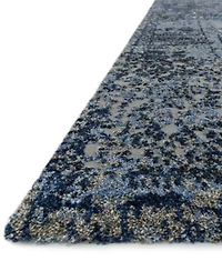Loloi Fusion Light Blue Grey Area Rug Collection