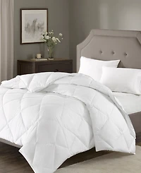 Madison Park Signature 1000 Thread Count Diamond Quilted Down Alternative Comforter, Full/Queen