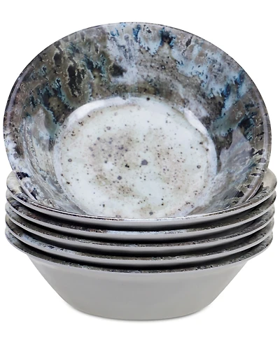Certified International Radiance Cream Melamine All Purpose Bowls, Set of 6