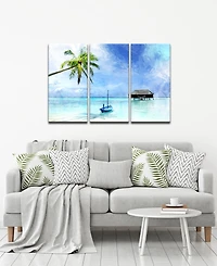Ready2HangArt 'Tropical' 3-Pc. Canvas Art Print Set