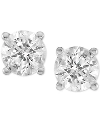 Diamond Stud Earrings (2 ct. t.w.) in 14k White Gold
