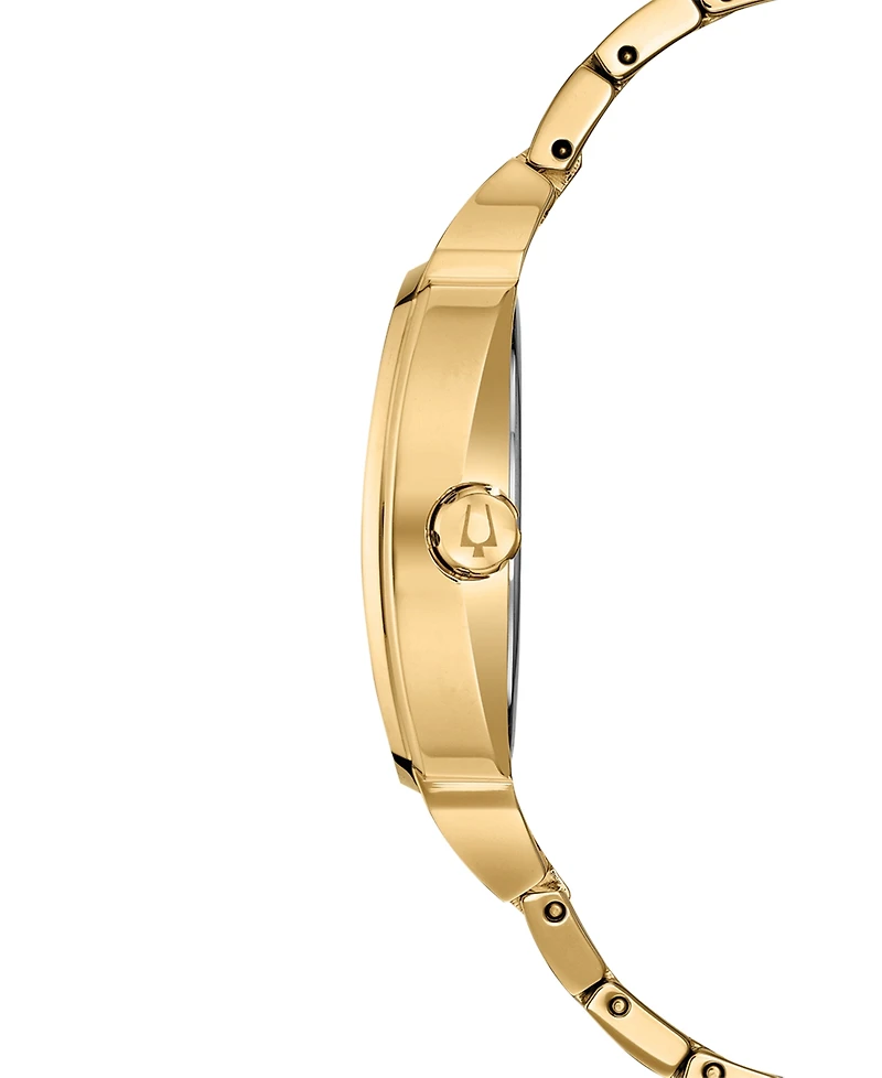 Bulova Men's Two-Tone Stainless Steel & Crystal-Accent Bracelet Watch 40mm