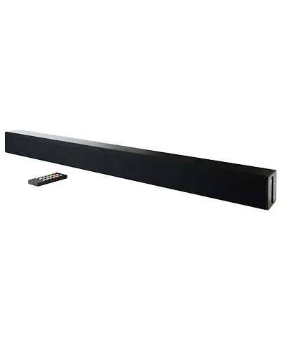 iLive 2-Channel 32-inch Soundbar with Bluetooth, Wall-Mountable, with Learning Remote and Subwoofer Output, ITB196B