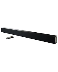 iLive 2-Channel 32-inch Soundbar with Bluetooth, Wall-Mountable, with Learning Remote and Subwoofer Output, ITB196B