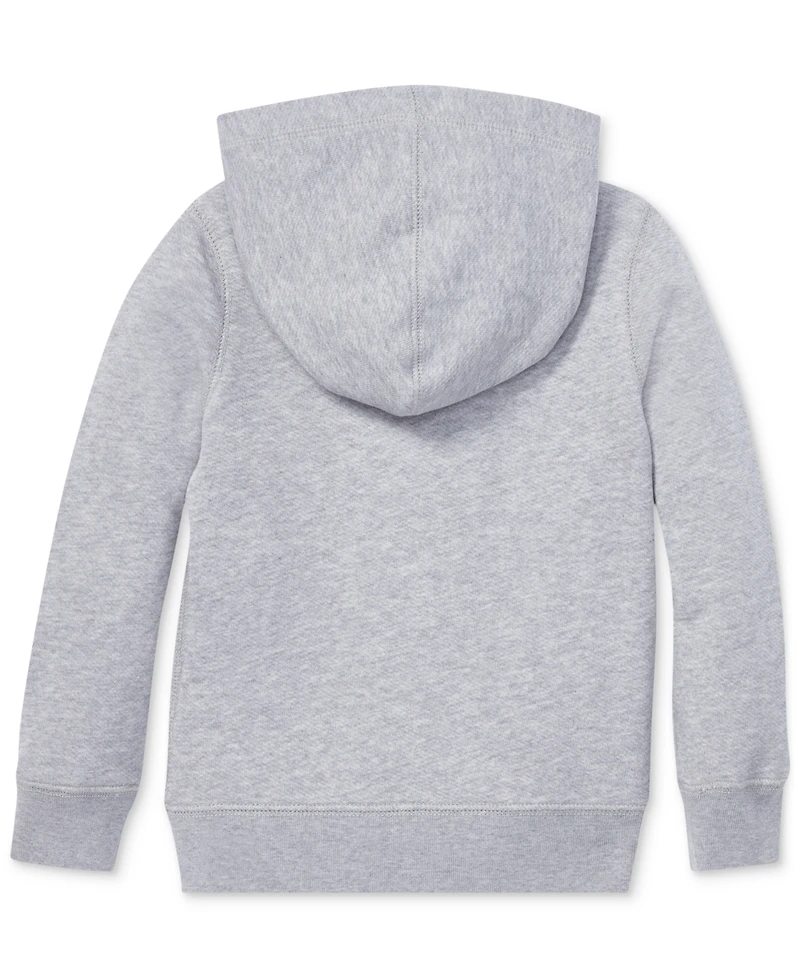 Toddler and Little Girls French Terry Full-Zip Hoodie