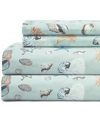 Beatrice Home Fashions Coastal Printed Sheet Sets