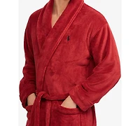 Polo Ralph Lauren Men's Microfiber Plush Shawl Collar Robe