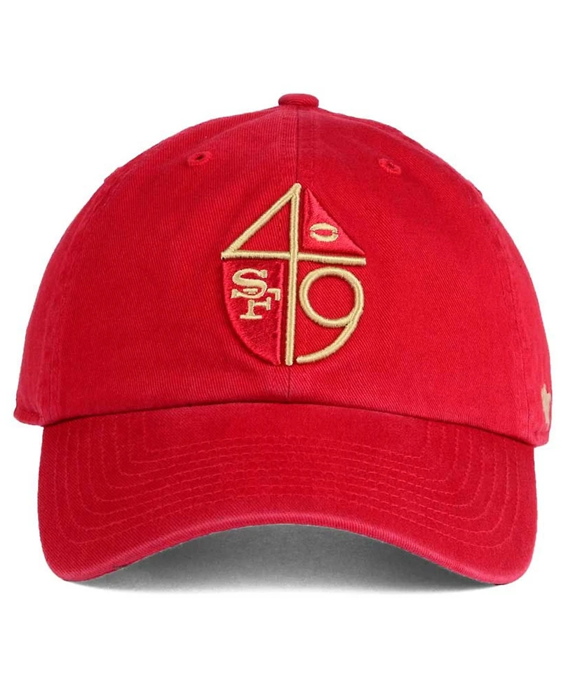 47 Brand San Francisco 49ers Clean Up Strapback Cap