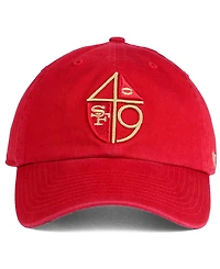 47 Brand San Francisco 49ers Clean Up Strapback Cap