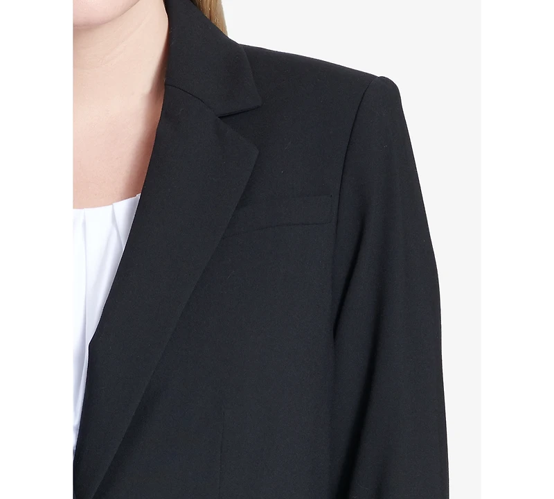 Calvin Klein Plus One-Button Blazer