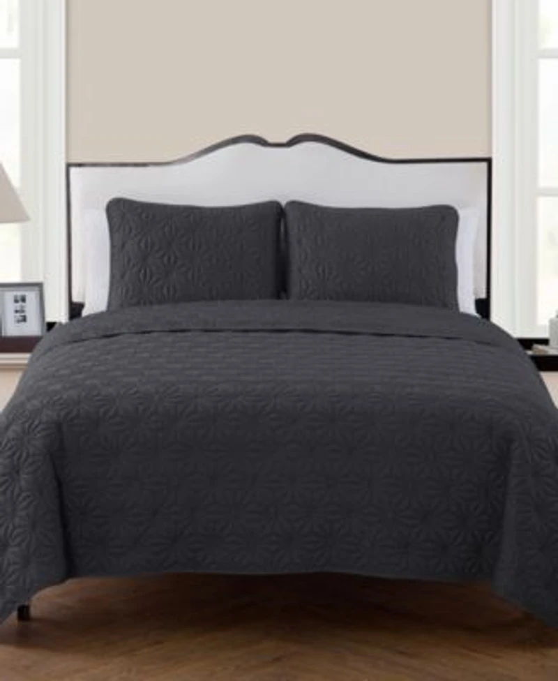 Vcny Home Kaleidoscope Quilt Set