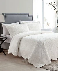 Vcny Home Westland Plush Bedspread Sets