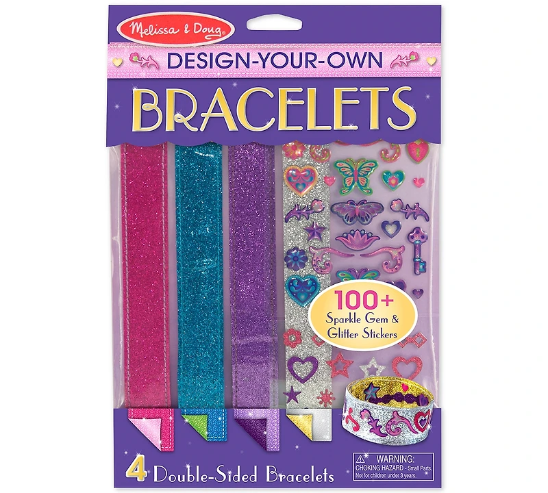Melissa & Doug Design-Your-Own Bracelets, Headbands & Bangles Accessories Bundle