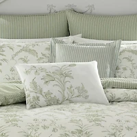 Laura Ashley Natalie Reversible 7-Pc. Comforter Set, Full/Queen