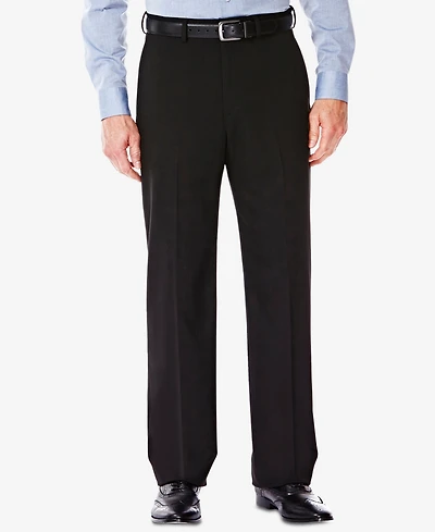 Jmh Men Premium Stretch Classic Fit Flat Front Suit Pant