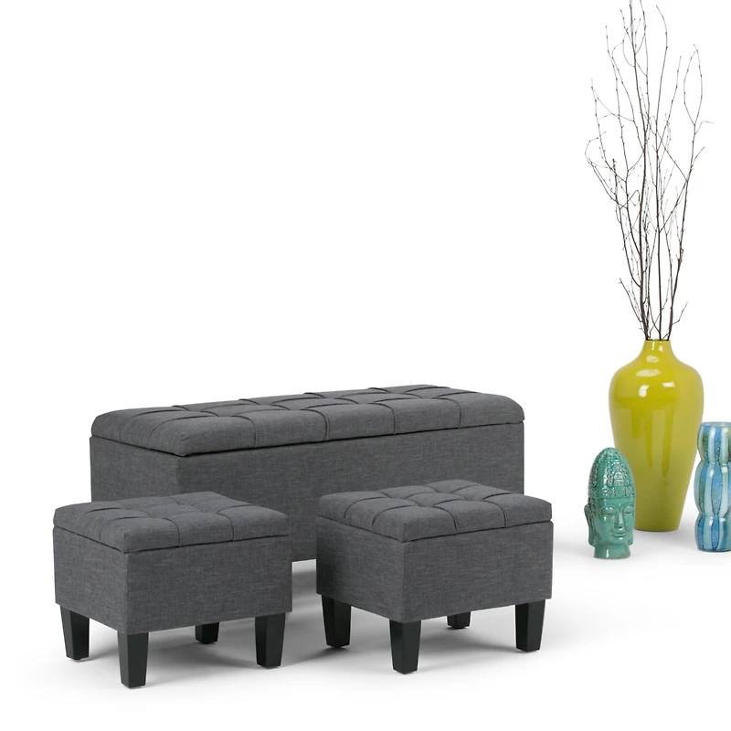 Poway 3-Piece Ottoman Ii Set