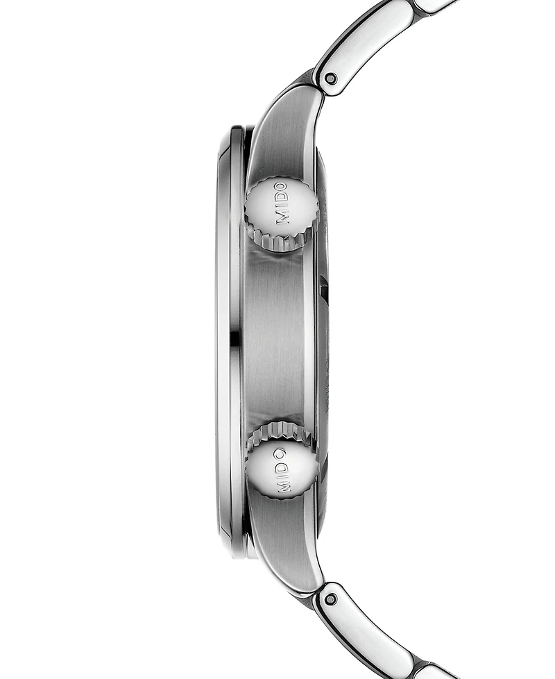 Mido Men's Swiss Automatic Multifort Stainless Steel Bracelet Watch 42mm