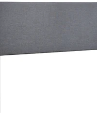 Region Queen Upholstered Fabric Headboard