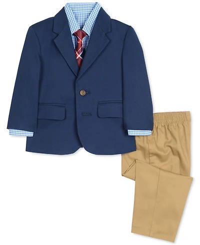 Nautica Baby Boys 4-Pc. Jacket, Shirt, Pants & Necktie Set